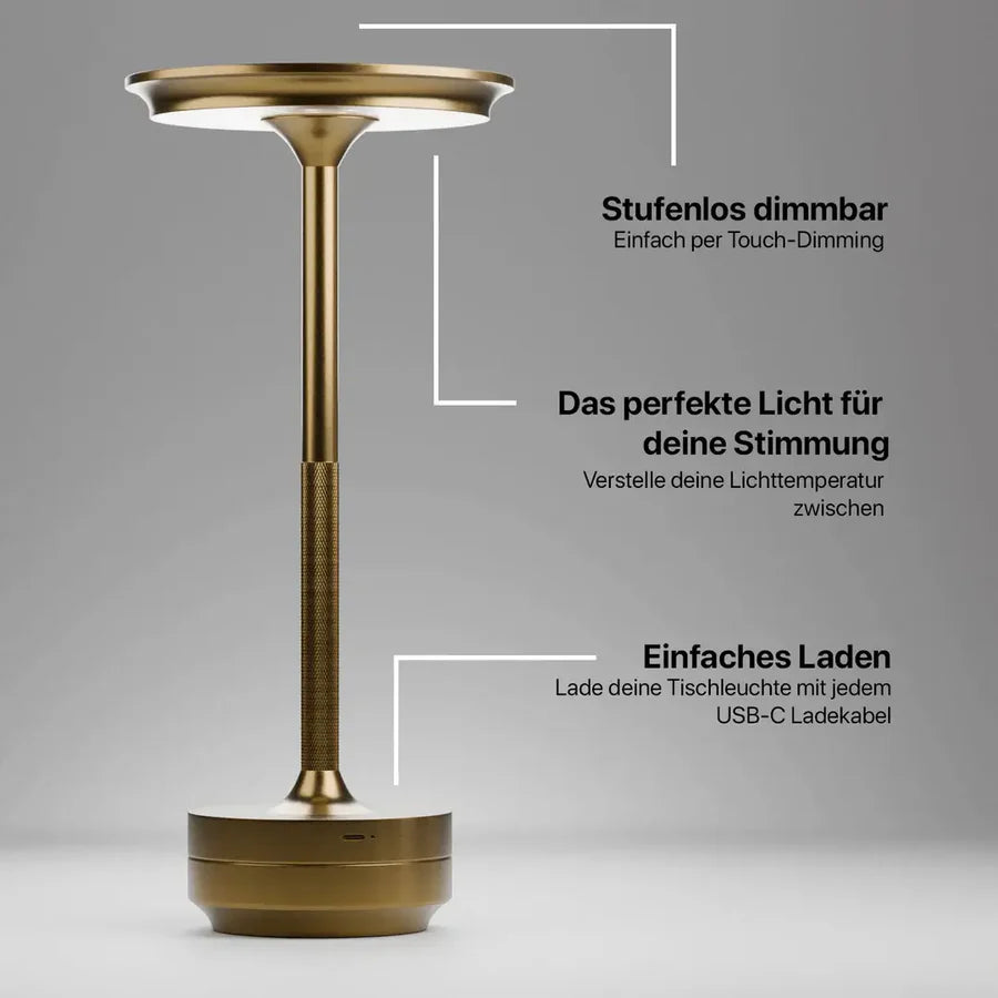 Tap & Glow™ | Skandinavisches Design Lampe